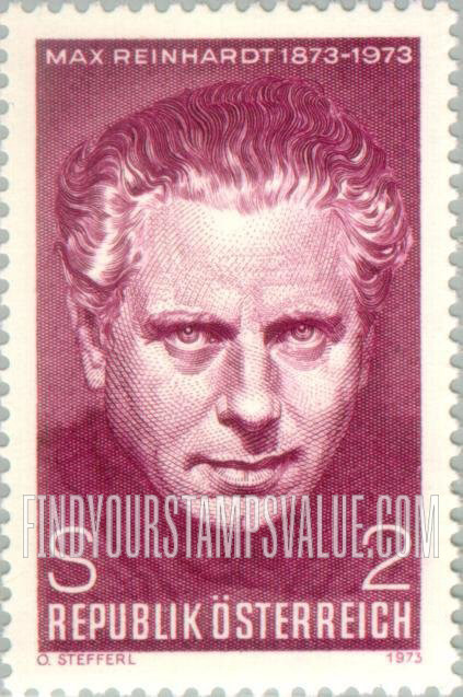 FindYourStampsValue: Max Reinhardt (1873-1943), Theatrical Director