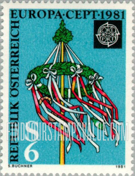 FindYourStampsValue: Europa: Maypole