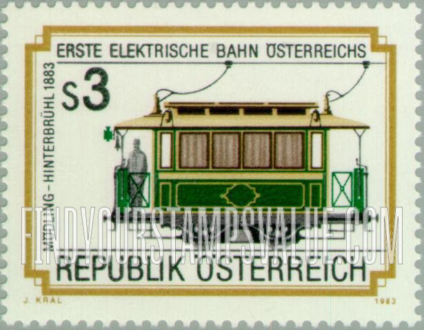 FindYourStampsValue: Modling-Hinterbruhl Electric Railroad Centenary