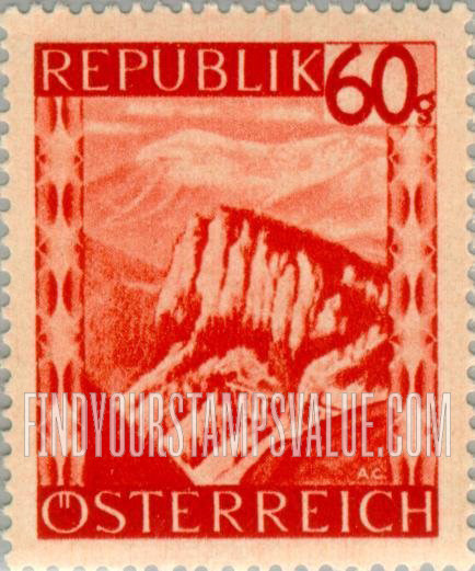 FindYourStampsValue: Railroad viaducts near Semmering