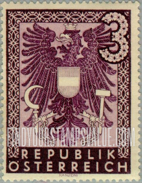 FindYourStampsValue: For Use in Vienna, Lower Austria and Burgenland: Coat of Arms