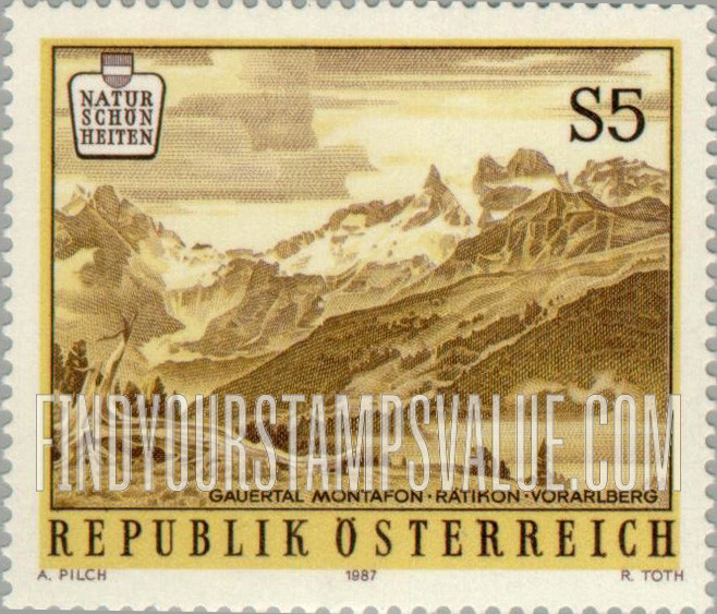 FindYourStampsValue: Scenery: Gauertal, Montafon