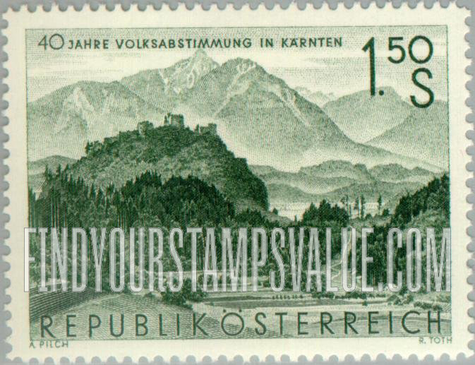 FindYourStampsValue: Griffen, Carinthia