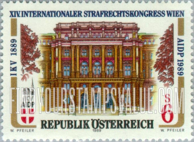 FindYourStampsValue: 14th World Congress of the Society for Criminal Law (AIDP): Justice Palace, Vienna