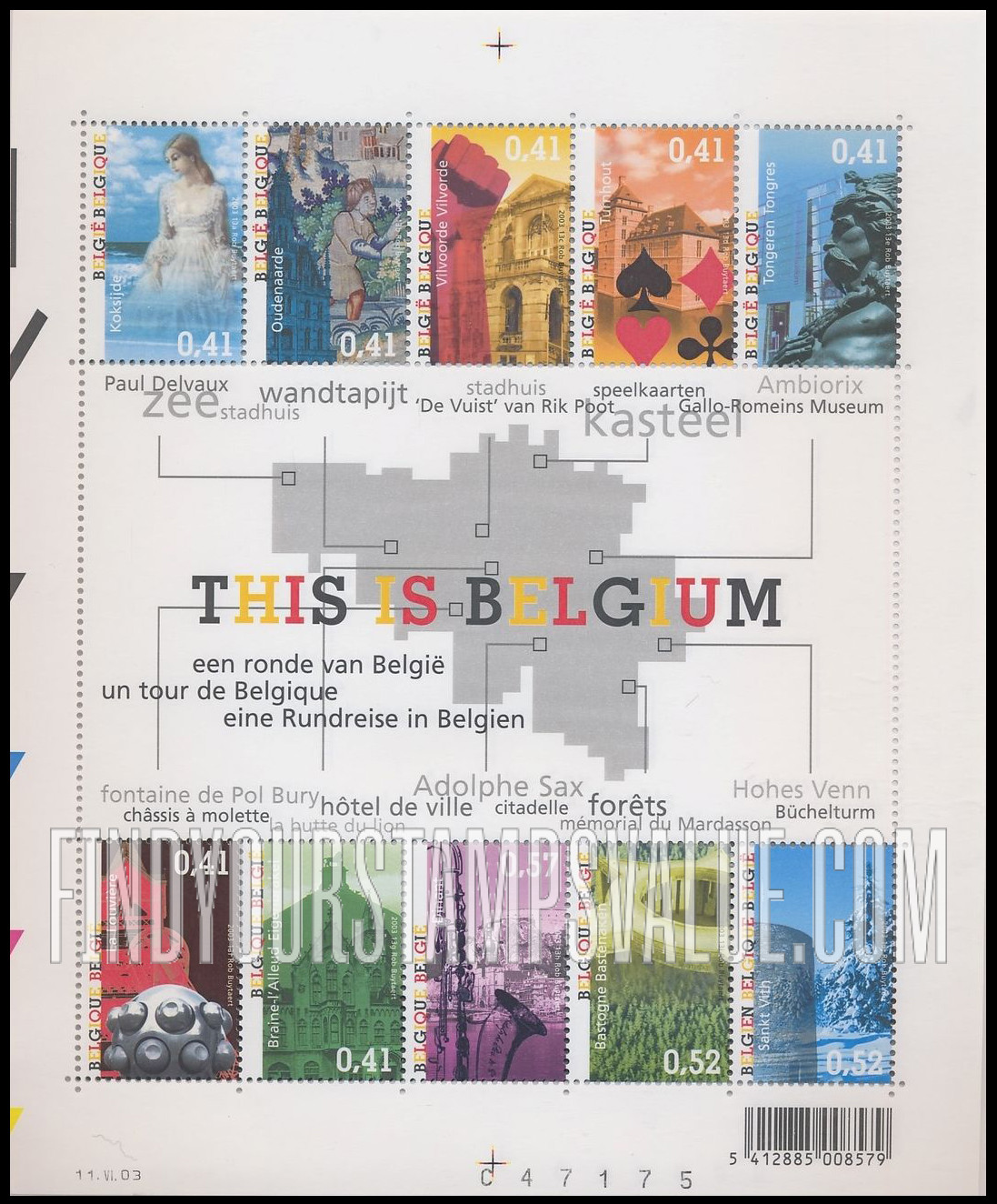 FindYourStampsValue: Tourism