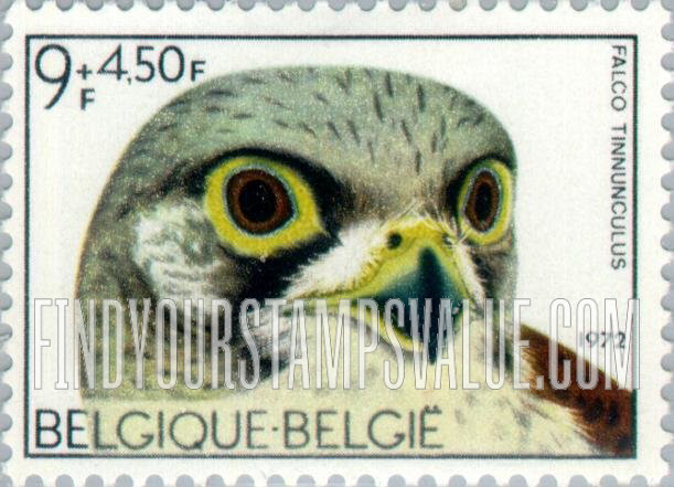 FindYourStampsValue: Semi-Postal: Kestrel