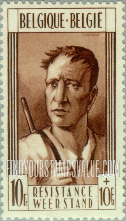 FindYourStampsValue: Semi-Postal: Underground Fighter