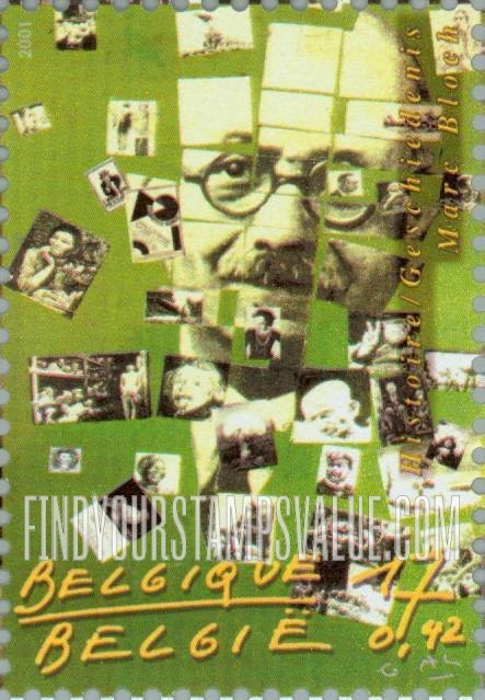 FindYourStampsValue: The 20th Century: Marc Bloch, historian
