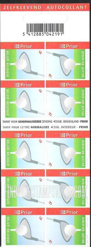 FindYourStampsValue: Golf Club and Ball