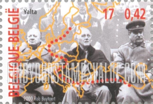FindYourStampsValue: The 20th Century: Yalta Conference