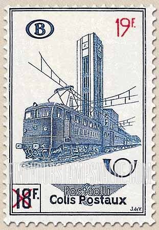 FindYourStampsValue: Parcel Post and Railway: Electric Train