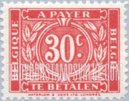 FindYourStampsValue: Postage Due: Numeral