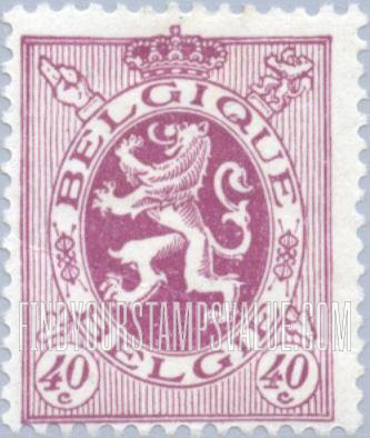FindYourStampsValue: Lion of Belgium