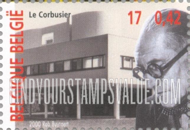 FindYourStampsValue: The 20th Century: Le Corbusier, architect