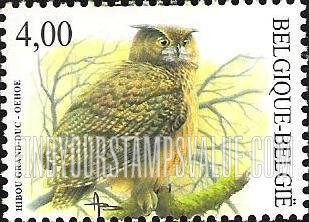 FindYourStampsValue: Bird: Hibou grand-duc