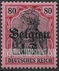 FindYourStampsValue: Under German Occupation: German Stamp