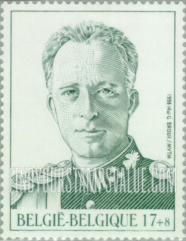 FindYourStampsValue: Semi-Postal: King Leopold III