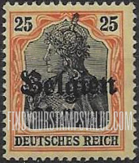 FindYourStampsValue: Under German Occupation: German Stamp