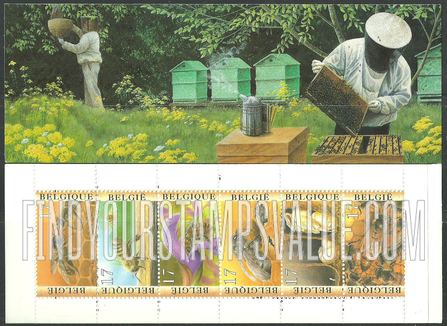 FindYourStampsValue: Bees and Apiculture