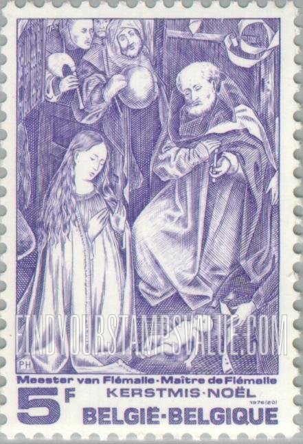 FindYourStampsValue: Nativity, by Master of Flemalle