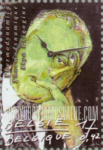 FindYourStampsValue: The 20th Century: Ilya Prigogine, chemist