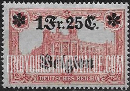 FindYourStampsValue: Under German Occupation: German Stamp