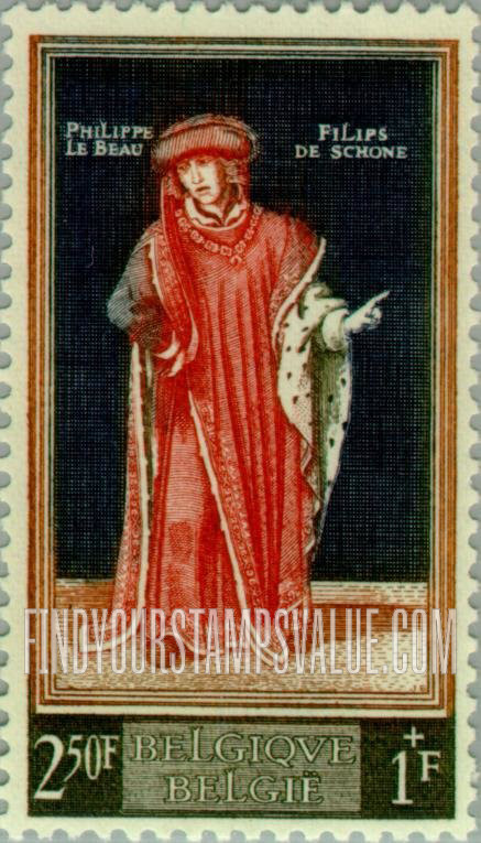 FindYourStampsValue: Semi-Postal: Philip the Fair