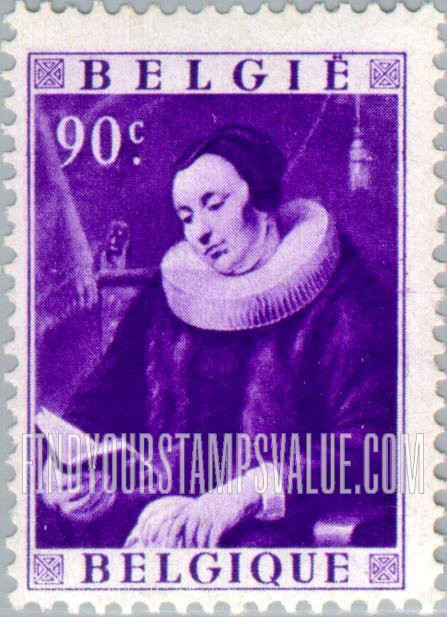 FindYourStampsValue: Semi-Postal, Paintings by Jordaens: Woman Reading