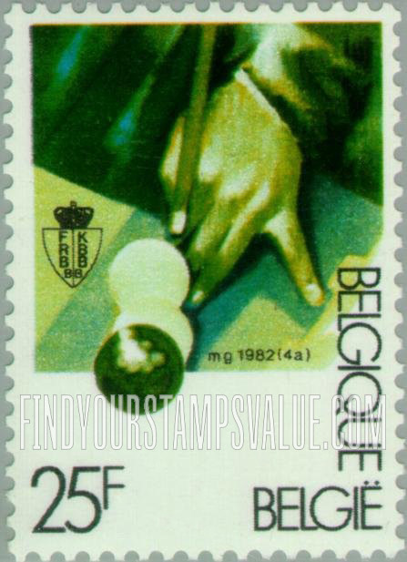 FindYourStampsValue: Semi-Postal: Billiards