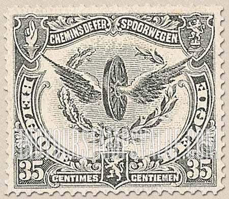 FindYourStampsValue: Parcel Post and Railway: Winged Wheel