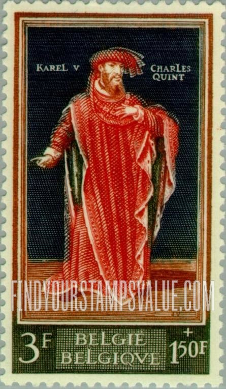 FindYourStampsValue: Semi-Postal: Charles V