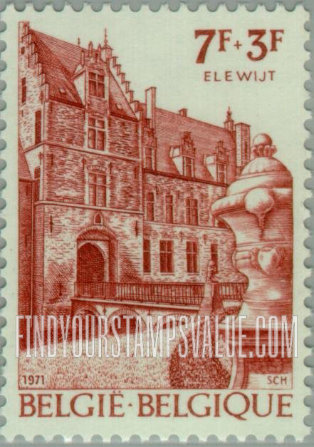 FindYourStampsValue: Semi-Postal: Steen Palace, Elewijt