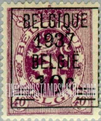 FindYourStampsValue: Lion of Belgium