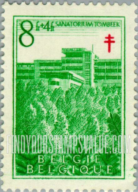 FindYourStampsValue: Semi-Postal: Tombeek Sanatorium