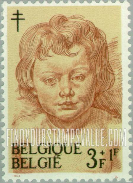 FindYourStampsValue: Semi-Postal, Portraits (Rubens’ sons): Albert