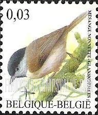 FindYourStampsValue: Bird: Mesange nonnette