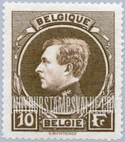 FindYourStampsValue: King Albert I