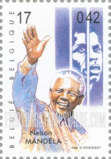 FindYourStampsValue: The 20th Century: Nelson Mandela