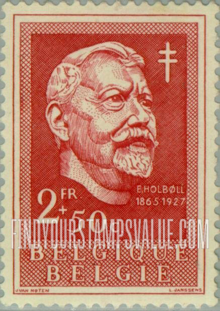FindYourStampsValue: Semi-Postal: Einar Holböll