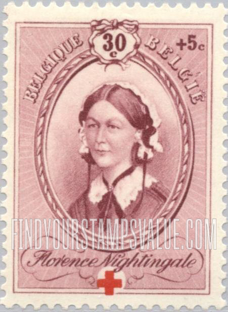 FindYourStampsValue: Semi-Postal: Florence Nightingale