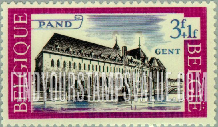 FindYourStampsValue: Semi-Postal: Present view of the Pand from Lys River