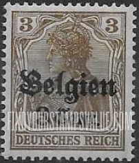 FindYourStampsValue: Under German Occupation: German Stamp