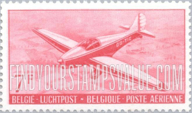 FindYourStampsValue: Air Post: “Tipsy” plane