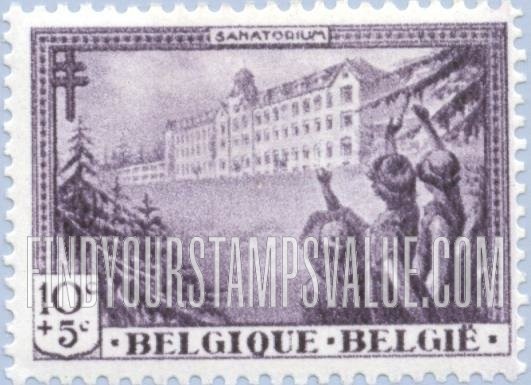 FindYourStampsValue: Semi-Postal: Sanatorium at Waterloo