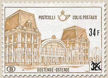 FindYourStampsValue: Parcel Post and Railway: Ostend Station