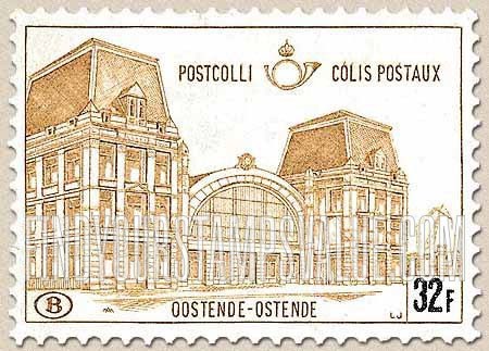 FindYourStampsValue: Parcel Post and Railway: Ostend Station