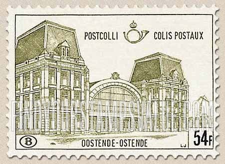 FindYourStampsValue: Parcel Post and Railway: Ostend Station