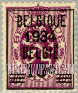 FindYourStampsValue: Lion of Belgium