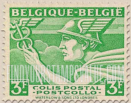 FindYourStampsValue: Parcel Post and Railway: Mercury