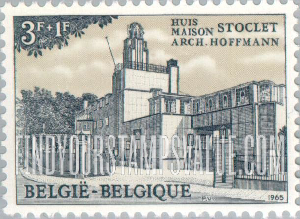 FindYourStampsValue: Semi-Postal: Stoclet House, Brussels